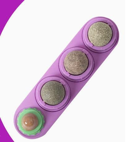 Premium Silvervine Play Balls - 4 Pack Natural Interactive Toy for Cats